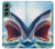 S4004 Peinture à l'huile Requin géant Etui Coque Housse pour Samsung Galaxy S22 Plus S4004 Peinture à l'huile Requin géant Etui Coque Housse pour Samsung Galaxy S22 Plus