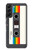 S4023 Cassette arc-en-ciel vintage Etui Coque Housse pour Samsung Galaxy S22 Plus