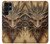 S3981 Vieille carte avec tête de dragon Etui Coque Housse pour Samsung Galaxy S22 Ultra