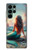 S4006 Peinture à l'huile Sirène Etui Coque Housse pour Samsung Galaxy S22 Ultra S4006 Peinture à l'huile Sirène Etui Coque Housse pour Samsung Galaxy S22 Ultra