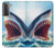 S4004 Peinture à l'huile Requin géant Etui Coque Housse pour Samsung Galaxy S21 5G