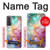 S4001 Lilas abstrait multicolore, émeraude Etui Coque Housse pour Samsung Galaxy S21 Plus 5G, Galaxy S21+ 5G