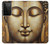 S4022 Visage de Bouddha vintage style doré Etui Coque Housse pour Samsung Galaxy S21 Ultra 5G