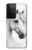 S4025 Peinture de cheval blanc Etui Coque Housse pour Samsung Galaxy S21 Ultra 5G S4025 Peinture de cheval blanc Etui Coque Housse pour Samsung Galaxy S21 Ultra 5G