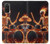 S3985 Batteur de crâne de feu Etui Coque Housse pour Samsung Galaxy S20