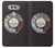 S0059 Retro Rotary Phone Dial On Etui Coque Housse pour LG V20