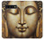S4022 Visage de Bouddha vintage style doré Etui Coque Housse pour Samsung Galaxy S10