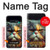 S3971 Chat peint en couleur Etui Coque Housse pour Samsung Galaxy S10e