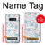 S4013 Motif fantôme mignon et harmonieux Etui Coque Housse pour Samsung Galaxy S10e