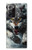 S3965 Loup en colère courant Etui Coque Housse pour Samsung Galaxy Note 20 Ultra, Ultra 5G