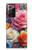 S3975 Peinture de roses colorées Etui Coque Housse pour Samsung Galaxy Note 20 Ultra, Ultra 5G