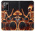 S3985 Batteur de crâne de feu Etui Coque Housse pour Samsung Galaxy Note 20 Ultra, Ultra 5G