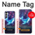S3982 Nébuleuse colorée de baleine de rêve Etui Coque Housse pour Samsung Galaxy A05s