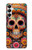 S3999 Peinture de crâne mexicain Etui Coque Housse pour Samsung Galaxy A05s