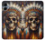 S4016 Crâne amérindien Etui Coque Housse pour Samsung Galaxy A06