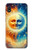 S3966 Soleil artistique et lune Etui Coque Housse pour Samsung Galaxy A10e