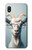 S3991 Lunettes de chèvre Etui Coque Housse pour Samsung Galaxy A10e