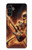 S3984 Squelette de feu jouant de la guitare Etui Coque Housse pour Samsung Galaxy A13 5G