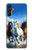 S3996 Cheval courant Etui Coque Housse pour Samsung Galaxy A14 5G