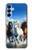 S3996 Cheval courant Etui Coque Housse pour Samsung Galaxy A15 5G