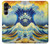 S4005 Peinture à l'huile Grandes vagues Etui Coque Housse pour Samsung Galaxy A16 5G