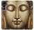 S4022 Visage de Bouddha vintage style doré Etui Coque Housse pour Samsung Galaxy A16 5G