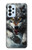 S3965 Loup en colère courant Etui Coque Housse pour Samsung Galaxy A23