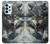 S3965 Loup en colère courant Etui Coque Housse pour Samsung Galaxy A23
