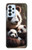 S4008 Famille de pandas Etui Coque Housse pour Samsung Galaxy A23