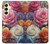 S3975 Peinture de roses colorées Etui Coque Housse pour Samsung Galaxy A25 5G