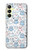 S4013 Motif fantôme mignon et harmonieux Etui Coque Housse pour Samsung Galaxy A25 5G