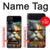 S3971 Chat peint en couleur Etui Coque Housse pour Samsung Galaxy A32 5G