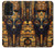 S3992 Anubis noir et or Etui Coque Housse pour Samsung Galaxy A33 5G