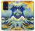 S4005 Peinture à l'huile Grandes vagues Etui Coque Housse pour Samsung Galaxy A33 5G