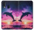 S3980 Dauphin, coucher de soleil, Voie lactée Etui Coque Housse pour Samsung Galaxy A40 S3980 Dauphin, coucher de soleil, Voie lactée Etui Coque Housse pour Samsung Galaxy A40
