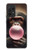 S3973 Chimpanzé soufflant du chewing-gum rose Etui Coque Housse pour Samsung Galaxy A52s 5G