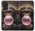 S3973 Chimpanzé soufflant du chewing-gum rose Etui Coque Housse pour Samsung Galaxy A52s 5G