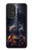 S3972 Graphique de guitare acoustique brûlée Etui Coque Housse pour Samsung Galaxy A53 5G