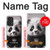 S3978 Bébé panda mignon Etui Coque Housse pour Samsung Galaxy A53 5G