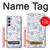 S4013 Motif fantôme mignon et harmonieux Etui Coque Housse pour Samsung Galaxy A54 5G