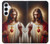 S3997 Jésus-Christ Etui Coque Housse pour Samsung Galaxy A55 5G