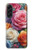 S3975 Peinture de roses colorées Etui Coque Housse pour Samsung Galaxy A56