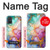 S4001 Lilas abstrait multicolore, émeraude Etui Coque Housse pour Samsung Galaxy A71 5G