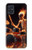 S3985 Batteur de crâne de feu Etui Coque Housse pour Samsung Galaxy A51