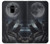 S3970 Pleine lune du loup noir Etui Coque Housse pour Samsung Galaxy A8 (2018)