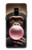 S3973 Chimpanzé soufflant du chewing-gum rose Etui Coque Housse pour Samsung Galaxy A8 (2018)
