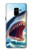 S4004 Peinture à l'huile Requin géant Etui Coque Housse pour Samsung Galaxy A8 (2018)
