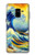 S4005 Peinture à l'huile Grandes vagues Etui Coque Housse pour Samsung Galaxy A8 (2018)