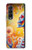 S3976 Squelette coloré Etui Coque Housse pour Samsung Galaxy Z Fold 3 5G