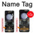 S3968 Bouddha noir Etui Coque Housse pour Samsung Galaxy Z Flip 5